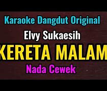 Karaoke Dangdut Kereta Malam Nada Wanita